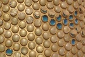 What causes a pool solar cover to break up?