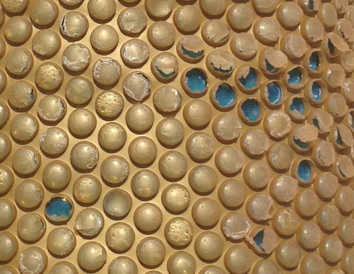 Typical break up of a pool cover