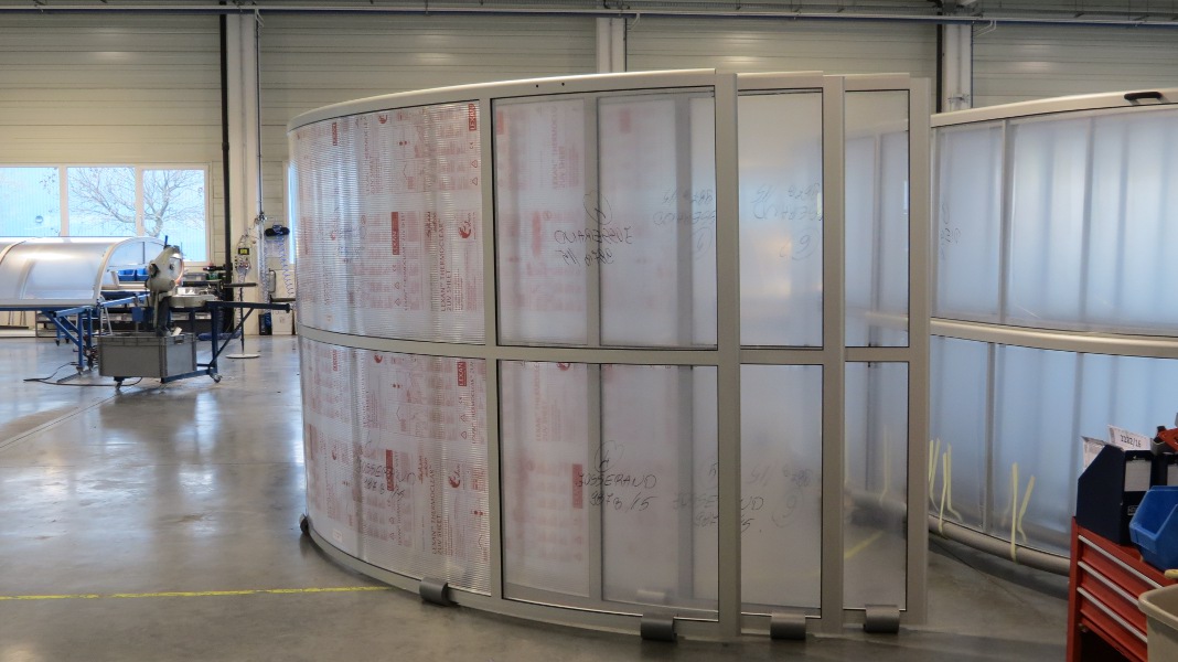 Aquacomet factory interior